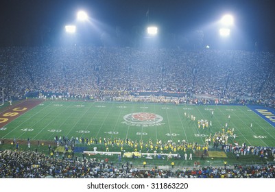 Evening At The Rose Bowl Game