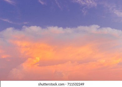 evening sky,amazing sunset cloud background,fantastic nature,dramatic bright sunlight,dark cloudy twilight on summer,beautiful color idyllic cloud sky,dusk sky on sundown,altocumulus cloud. - Shutterstock ID 711532249