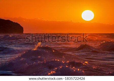 As the evening sun sets on the Black Sea coast