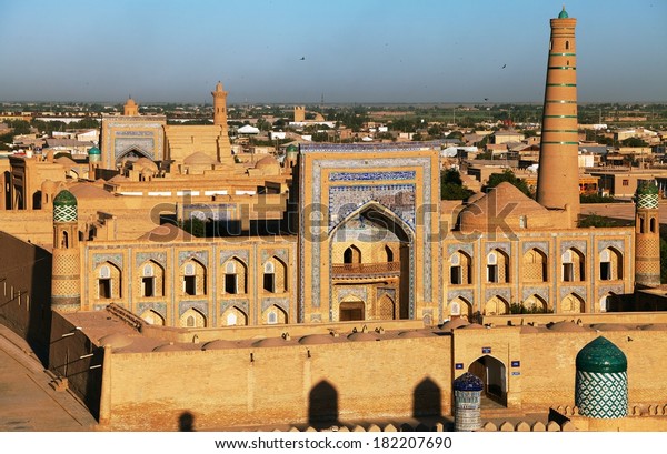 Evening View Khiva Chiva Heva Xiva Stock Photo Edit Now