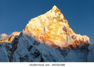 Evening View Of Nuptse From Kala Patthar