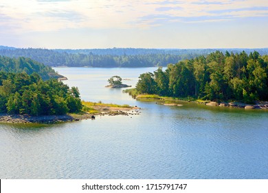 Evening View Of Turku Archipelago, Finland.