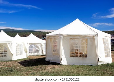 Events or wedding tent in the outdoors