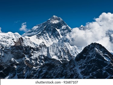 Everest Mountain Peak - The Top Of The World (8848 M)