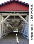  Everett Covered Bridge at Cuyahoga Valley National Park in Ohio