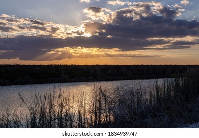 Everglades National Park Sunset Florida State