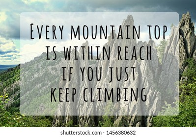 Climb Every Mountain Images Stock Photos Vectors Shutterstock