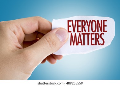 Everyone Matters