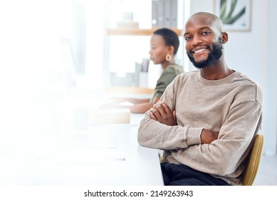 Everyone Wants Success, Be The Kind Of Person Who Works For It. Portrait Of A Confident Businessman Sitting At His Desk.