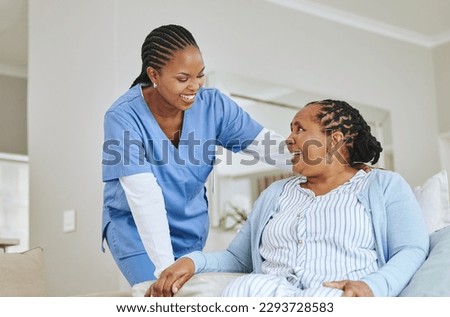 Everythings changing, but Im here for it. Shot of a nurse speaking to her female patient.
