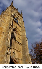 Evesham Bell Tower Historical Landmark In Worcestershire, UK