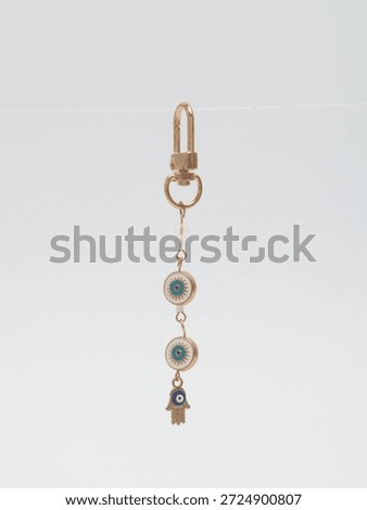 Evil Eye and Hamsa Keychain