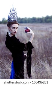 Evil Queen With An Apple