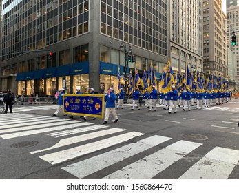 Ew York City, Grand Central Station, New York / USA - November 11, 2019 : Veterans Day Is A Federal Holiday In The United States Observed Annually On November 11.