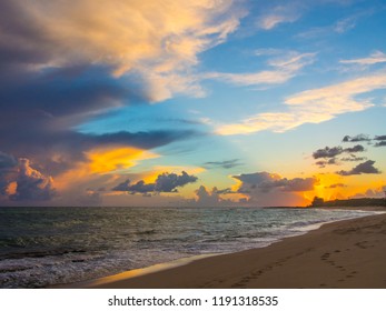 Ewa Beach Sunset Oahu Hawaii Stock Photo 1191318535 | Shutterstock