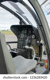 Ex Army Helicopter. External And Cockpit Detail.