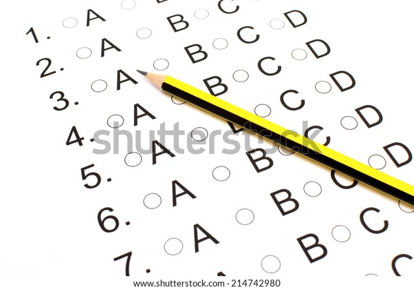 Examination test list stock photo edit now 214742980