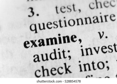 Examine