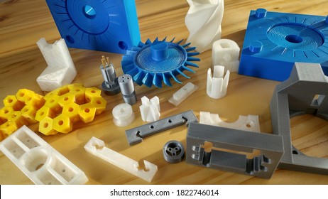example of 3D printing mechanical components