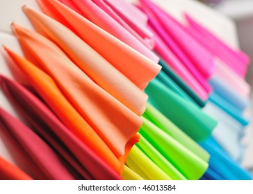 Example Of Colorful Fabrics