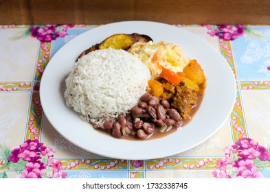 Example Of A Panamanian Typical Menu For Lunch