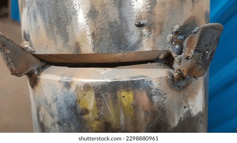 Example of  test coupons welding procedures for a 6G welding certification