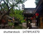 An example of traditional Chinese buildings in Shenzen China