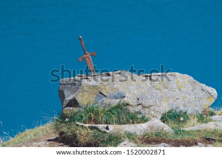 Excalibur Sword in the stone