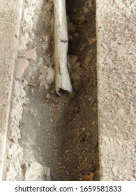 Excavated Lead Water Pipes Located In Pompeii, Italy, Which Poisoned The Residents Of This Ancient Town 