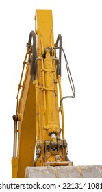 Excavator Arm On White Background