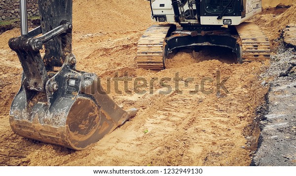 excavator sand bucket