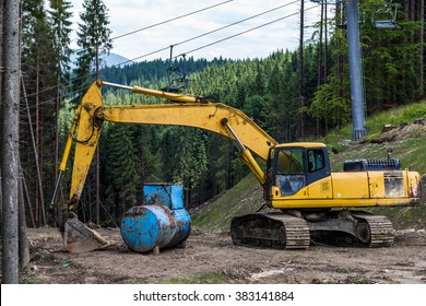 Excavator, Digger, Shovel, Dredge, Power Shovel, Dredger, Machine