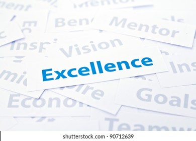 Excellence concept word