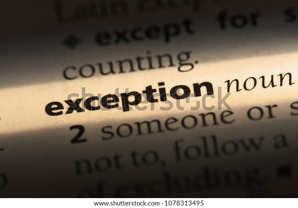 exception-word-dictionary-exception-concept-stock-photo-edit-now