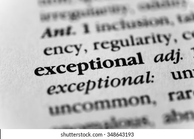 Exceptional