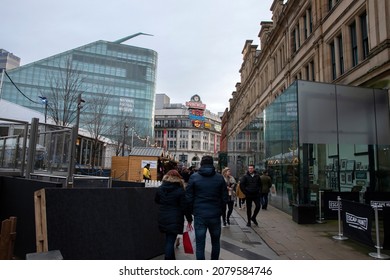 Exchange Square At Manchester England 7-12-2019