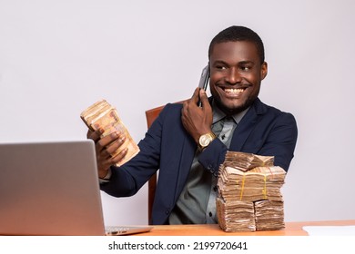 230 Black man excited with nigeria money Images, Stock Photos & Vectors ...