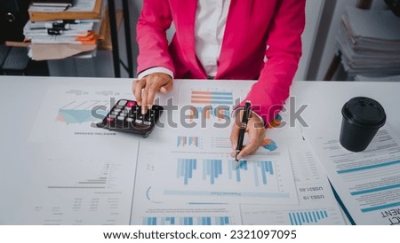 Excited Asian bookkeepers doing bookkeeping, accounts payable, assets, book value, equity, inventory, liabilities, cost of goods sold, depreciation, expenses, Gross profit, diversification, liquidity
