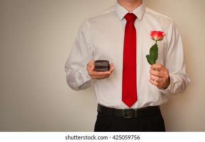 pink dress shirt red tie