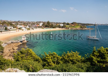 The exclusive Camp Cove near Watson's Bay in Sydney, Australia