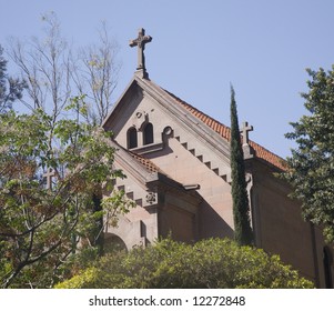 Execution Chapel, Hill Of Bells, Queretaro Mexico.  This Is The Place Where In 1867 Maximillian The 1st Of Mexico Was Executed By Firing Squad.