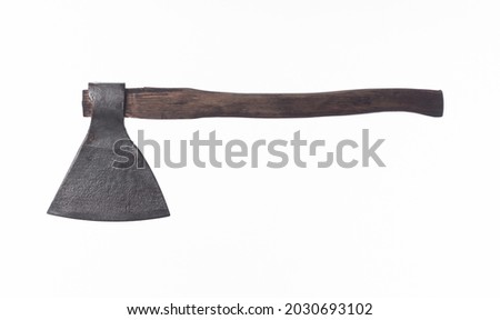 executioner ax isolated on white background
