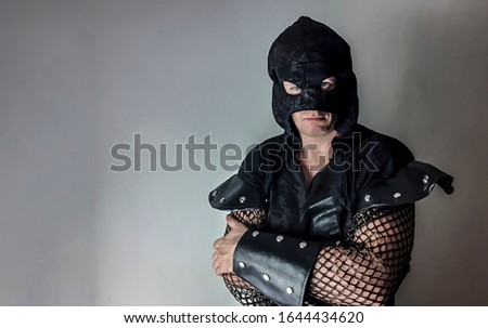 executioner in medieval times ready for the kill  