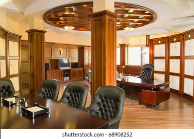 Executive office made in the classic style