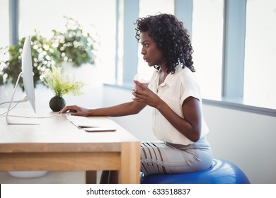 Fitness Ball Desk Stock Photos Images Photography Shutterstock