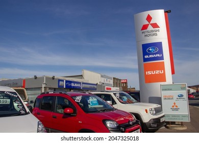 EXETER, DEVON, UK - SEPTEMBER 21, 2021 Livery Dole Car Dealer, Trusham Road On Marsh Barton Trading Estate