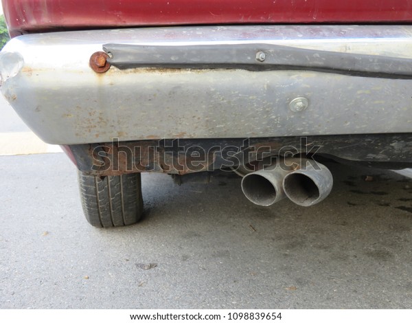 muffler and tailpipe