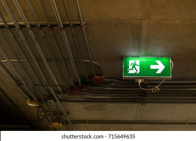 Exit sign