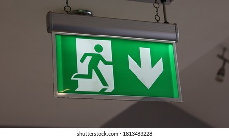 Exit Sign Signages Building Safety Stock Photo 1813483228 | Shutterstock