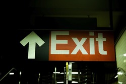 Exit Subway  Sigh